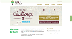 Desktop Screenshot of givebesa.org